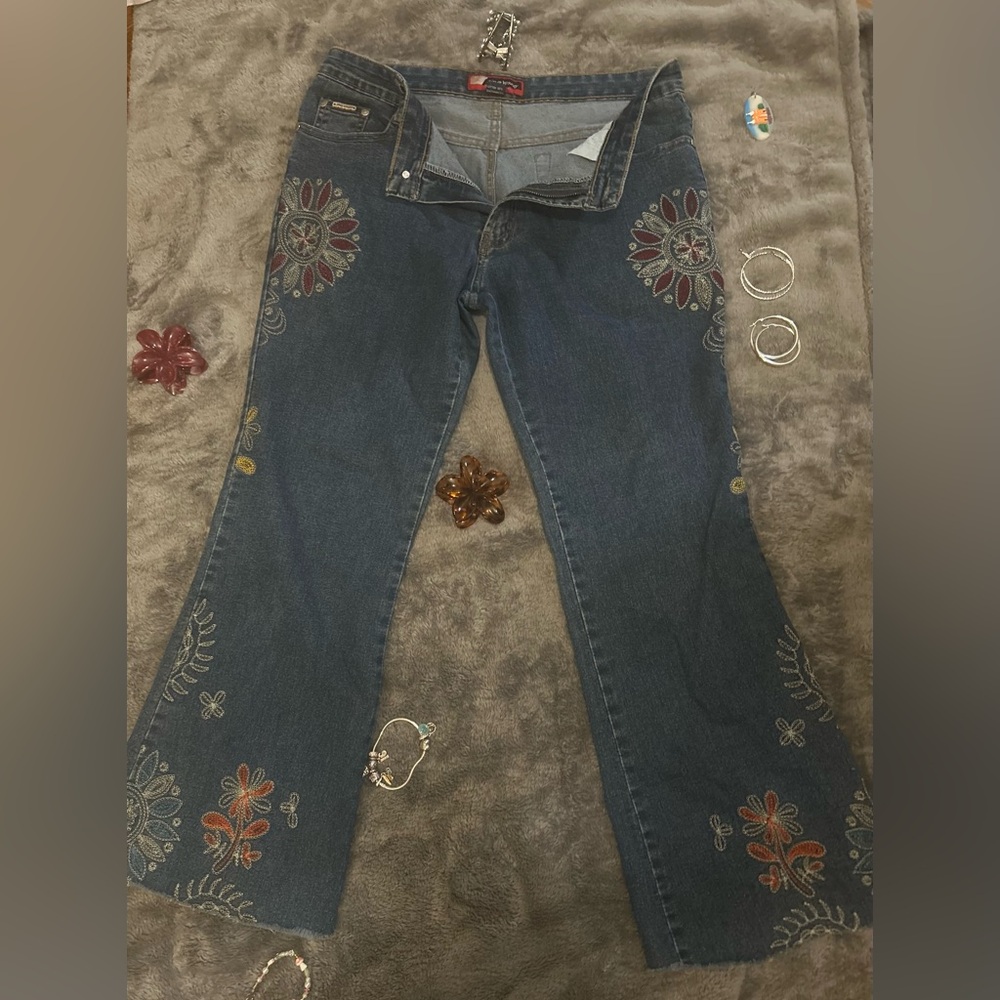 Jing Wang Blue Denim Jeans